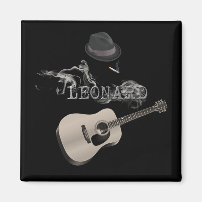 Íman Tributo ao cigarro de Leonard (Frente)