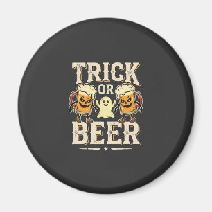 Íman Trick or Cerveja Design de Cerveja de Halloween_1
