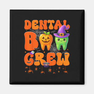 Íman Trick Ou Teeth Dental Halloween Figurumes Dentista