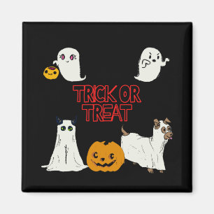 Íman Trick ou trate fantasmas do Halloween