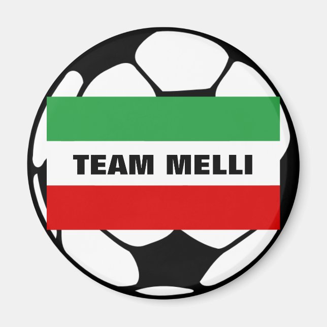 Íman Tricolor TEAM MELLI (Frente)