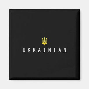 Íman Tridente Ucraniano Tryzub Zelensky Ucrânia Militar