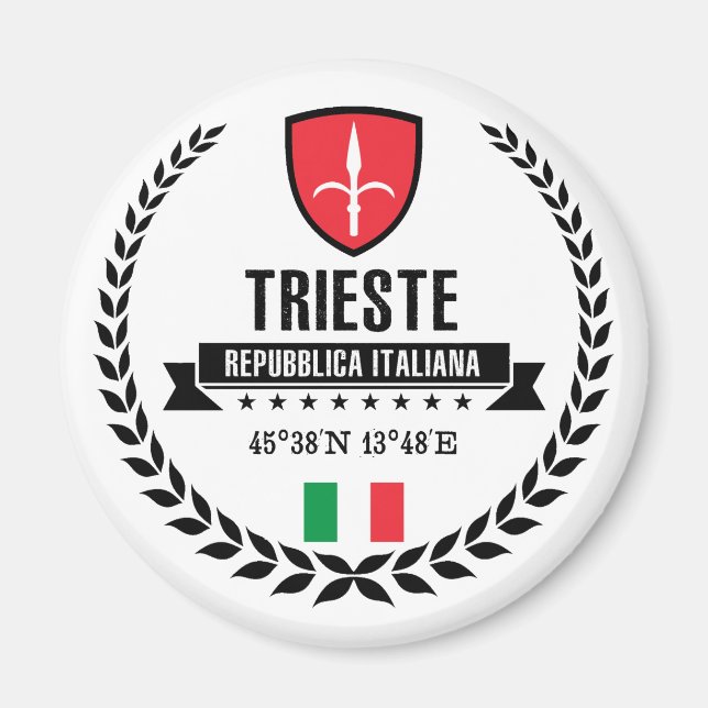 Íman Trieste (Frente)