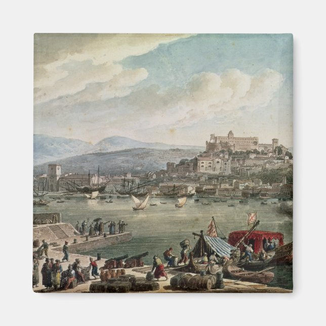 Íman Trieste Harbor, 1802 (Frente)