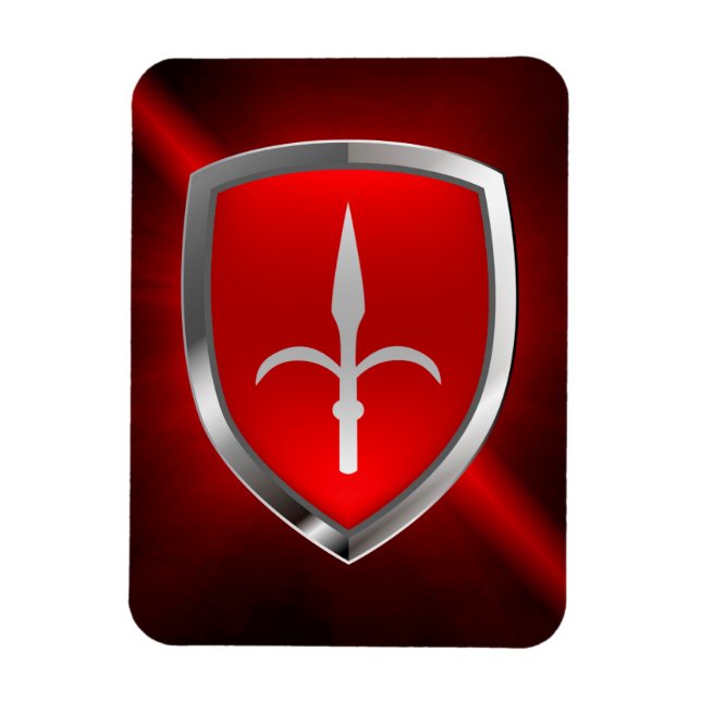 Íman Trieste Mettalic Emblem (Vertical)