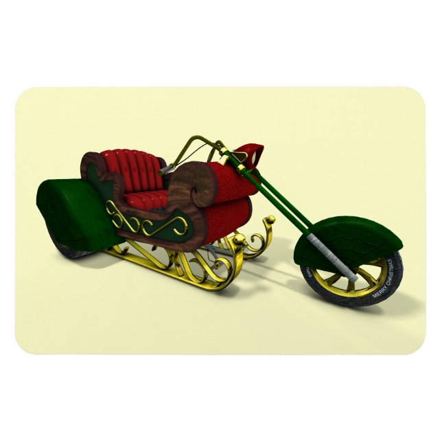 Íman Trike do Papai Noel (Horizontal)