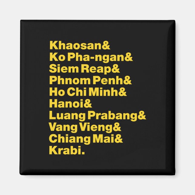 Íman Trilha / Circuito de Banana Pancake (Frente)