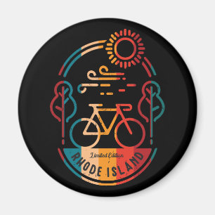 Íman Trilha de Bike das Ilhas Rhode.