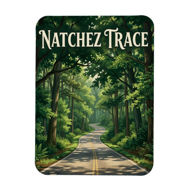 Íman Trilha de Natchez (Vertical)