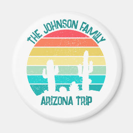 Íman Trilha do Deserto da Arizona Sunset Cactus Persona