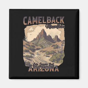 Íman Trilha Echo Canyon da Montanha Camelback Arizona