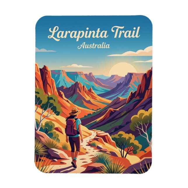 Íman Trilha Larapinta Austrália (Vertical)