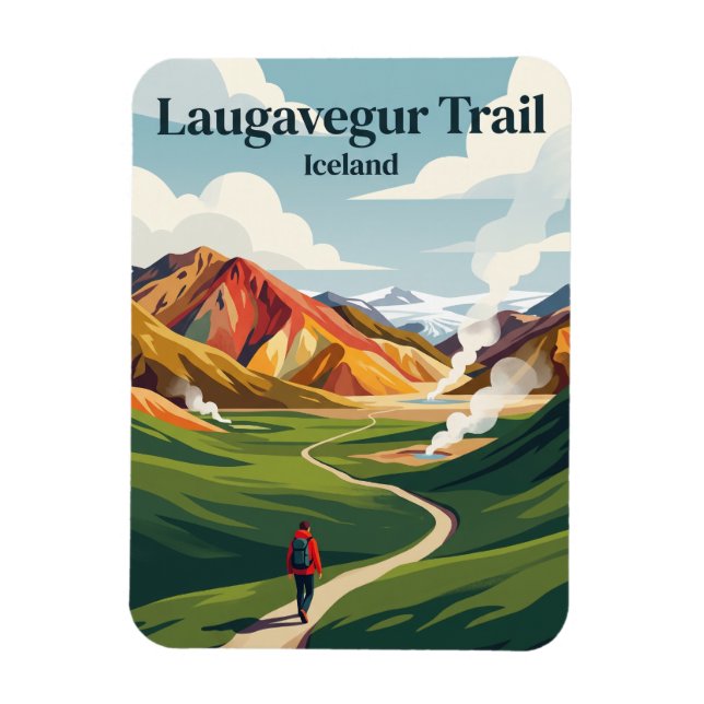 Íman Trilha Laugavegur Islândia (Vertical)