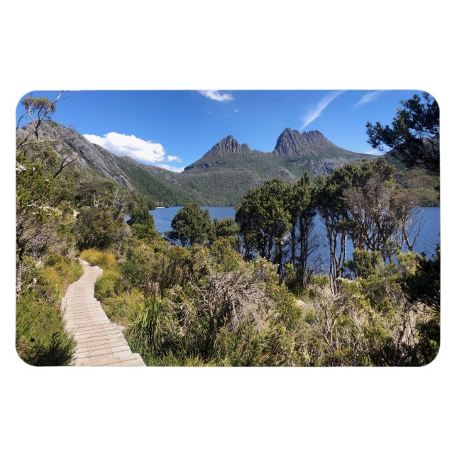 Íman trilha terrestre montanhosa do berço (Horizontal)