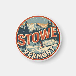 Íman Trilhas de esqui ao ar livre no inverno em Stowe,