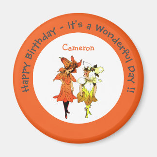 Íman Trillium Tiger-Lily Whimsical Flower Party Supply