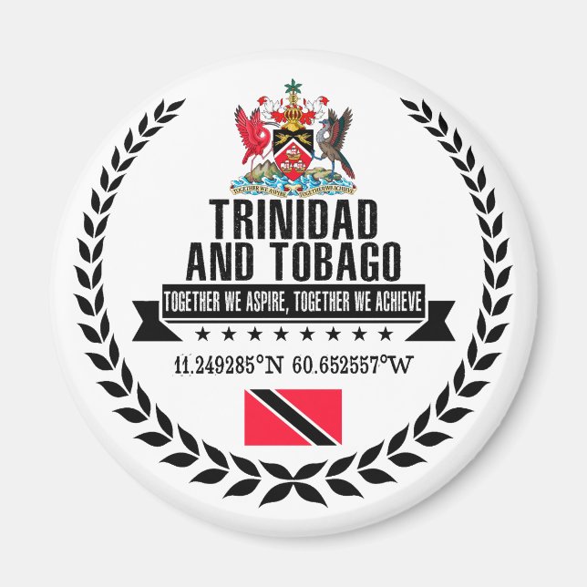 Íman Trinidad and Tobago (Frente)