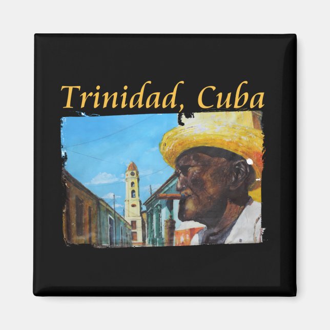 Íman Trinidad e Cuba - Charuta Cubana (Frente)