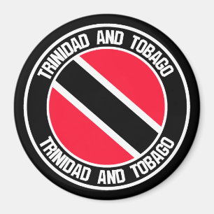 Íman Trinidad e Tobago Round Emblem