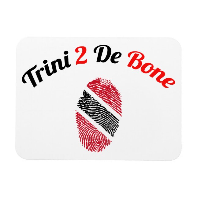 Íman Trinidad e Tobago Trini 2 De Bone (Horizontal)