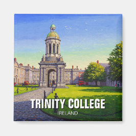 Íman Trinity College Dublin Irlanda Viagem