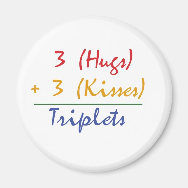 Íman Triplets Math (Frente)