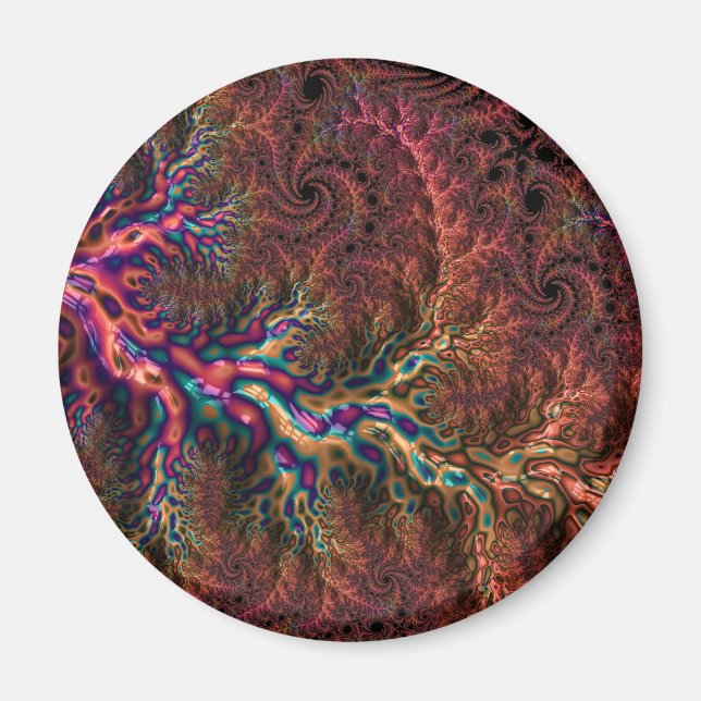 Íman Trippy Fractal (Frente)