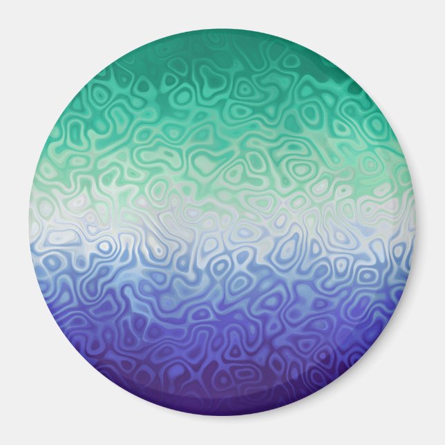 Íman Trippy Ripply Funky Boho MLM Homens que Amam Homen (Frente)