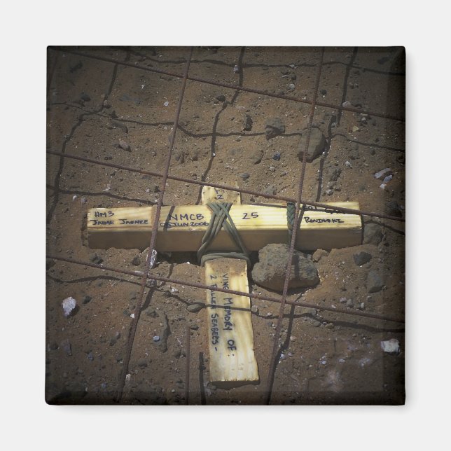 Íman Tripulação de reparo de estradas faz cruzamento (Frente)