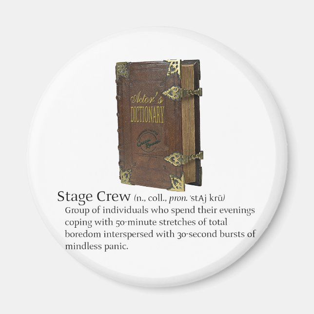 Íman Tripulação do palco (Frente)