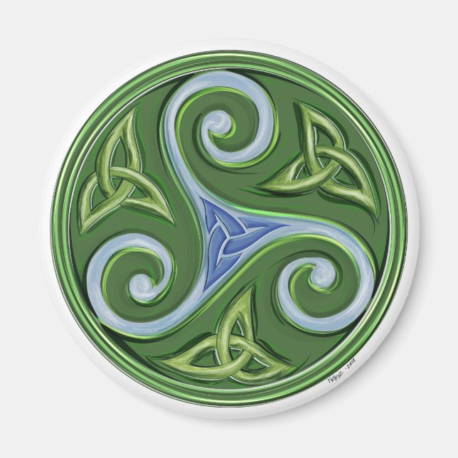 Íman Triskelle (Frente)