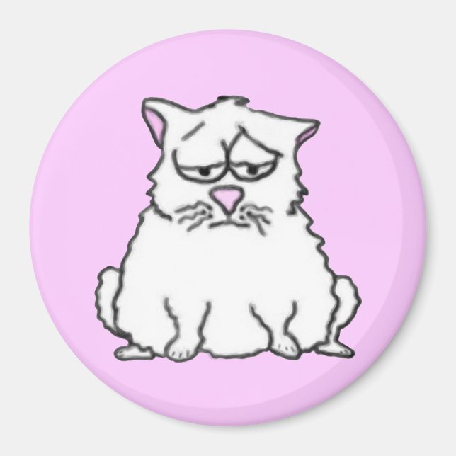 Íman Triste Magneto de Gato (Frente)