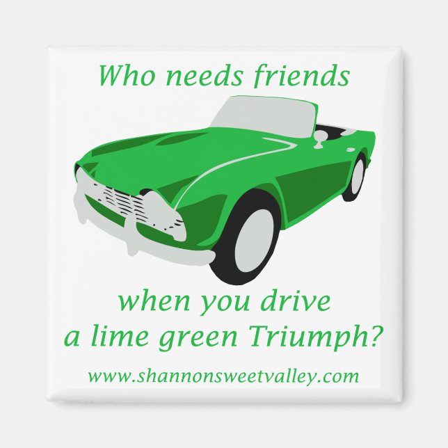 Íman Triumph Magnet Square (Frente)