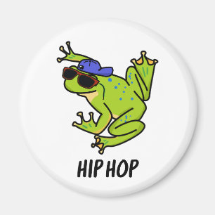 Íman Trocadilho de Sapo de Corte de Hip Hop
