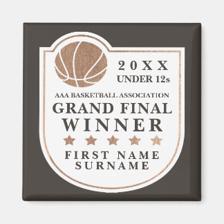 Íman Troféu de Grande Prêmio Final de Basquete Local