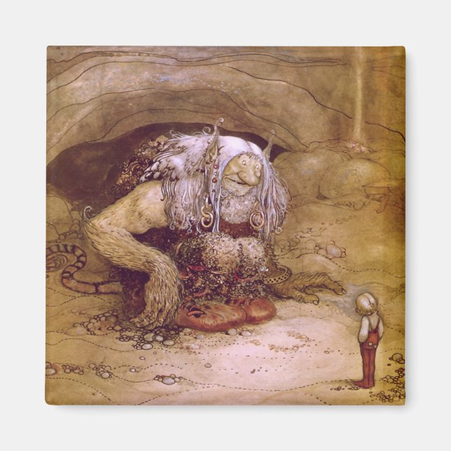 Íman Troll com Little Boy (Frente)