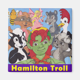 Íman Troll de Hamilton & ímã dos amigos