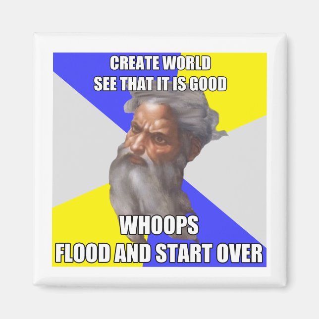 Íman Troll Deus Inundação (Frente)