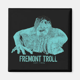 Íman Troll Magnet Seattle Fremont