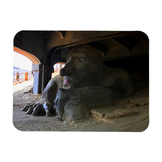 Íman Troll Seattle Fremont nº 2 (Horizontal)