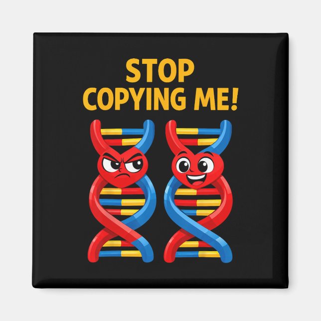 Íman Trollagem Divertida de Ciência Piada de Biologia D (Frente)