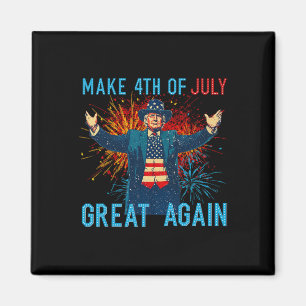 Íman Trombeta Engraçada Trump Faça 4 De Julho Ficar Óti