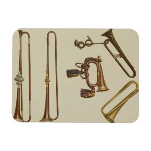 Íman Trompete de cavalaria, uma corneta, um trompete de