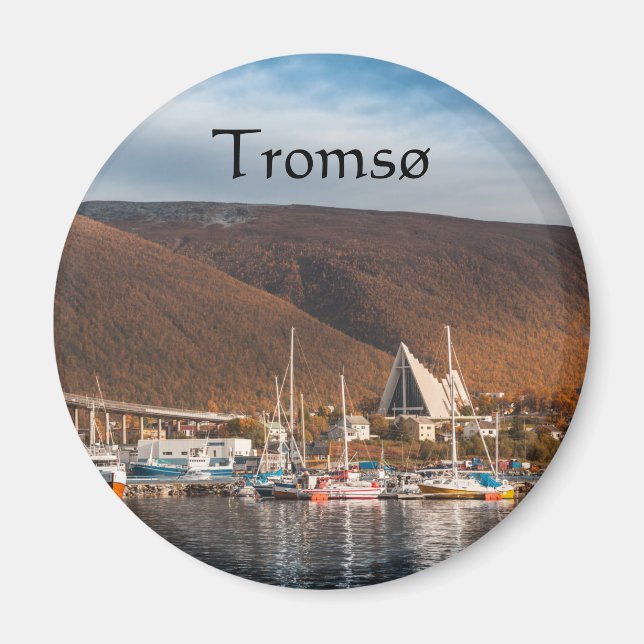 Íman Tromso Norway Souvenir (Frente)