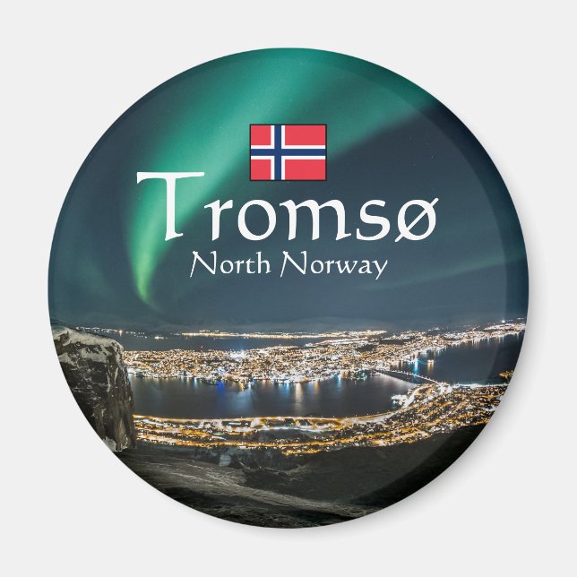 Íman Tromso Norway Souvenir (Frente)