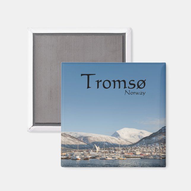 Íman Tromso Norway Souvenir (Front/Back)