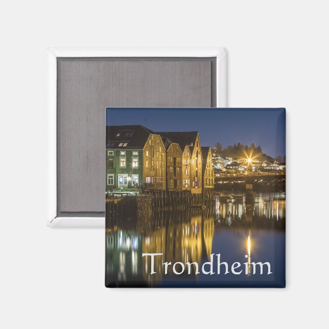 Íman Trondheim Noruega (Front/Back)