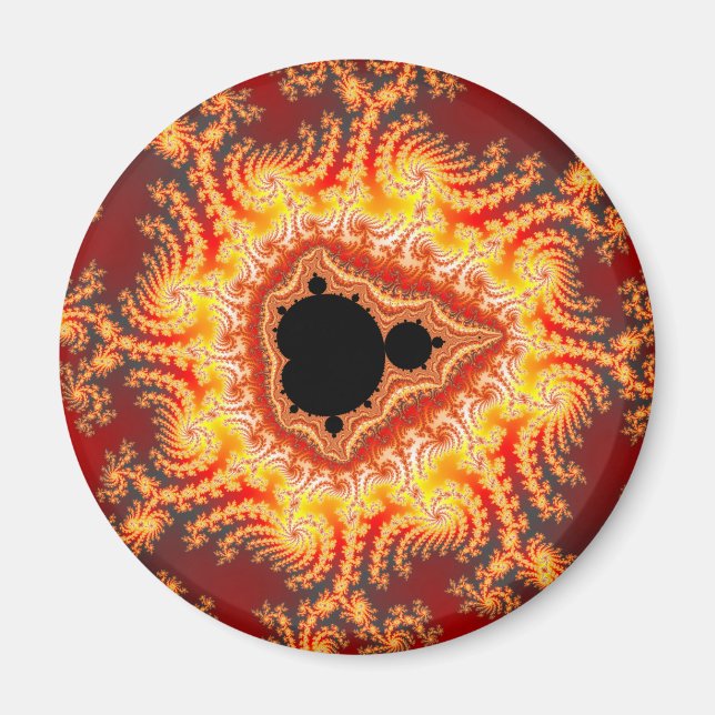 Íman Trono da satã - Fractal (Frente)