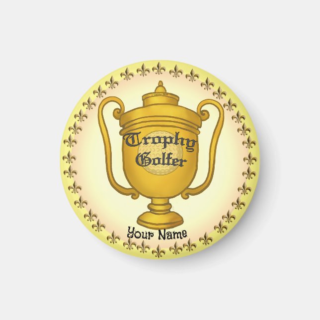 Íman Trophy Golfer (Frente)