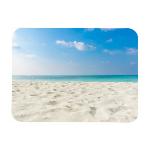 Íman Tropical Beach Sea Sand Sky & Summer Day